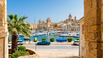 Grand Harbour Three Cities auf Malta (allard1 / stock.adobe.com)  lizenziertes Stockfoto 
License Information available under 'Proof of Image Sources'